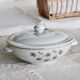 Vintage earthenware soup tureen Lunéville - Model Christine - Floral decoration