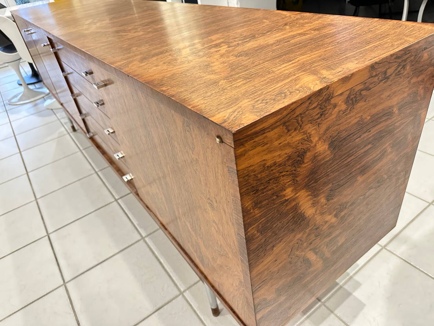 Rosewood sideboard by Gérard Guermonprez by Magnani, 1960s