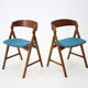 1960s Dining chairs by Henning Kjaernulf for Boltinge Støle Møbelfabrik, set of 4