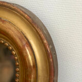 Old mirror louis Philippe golden gold leaf fireplace