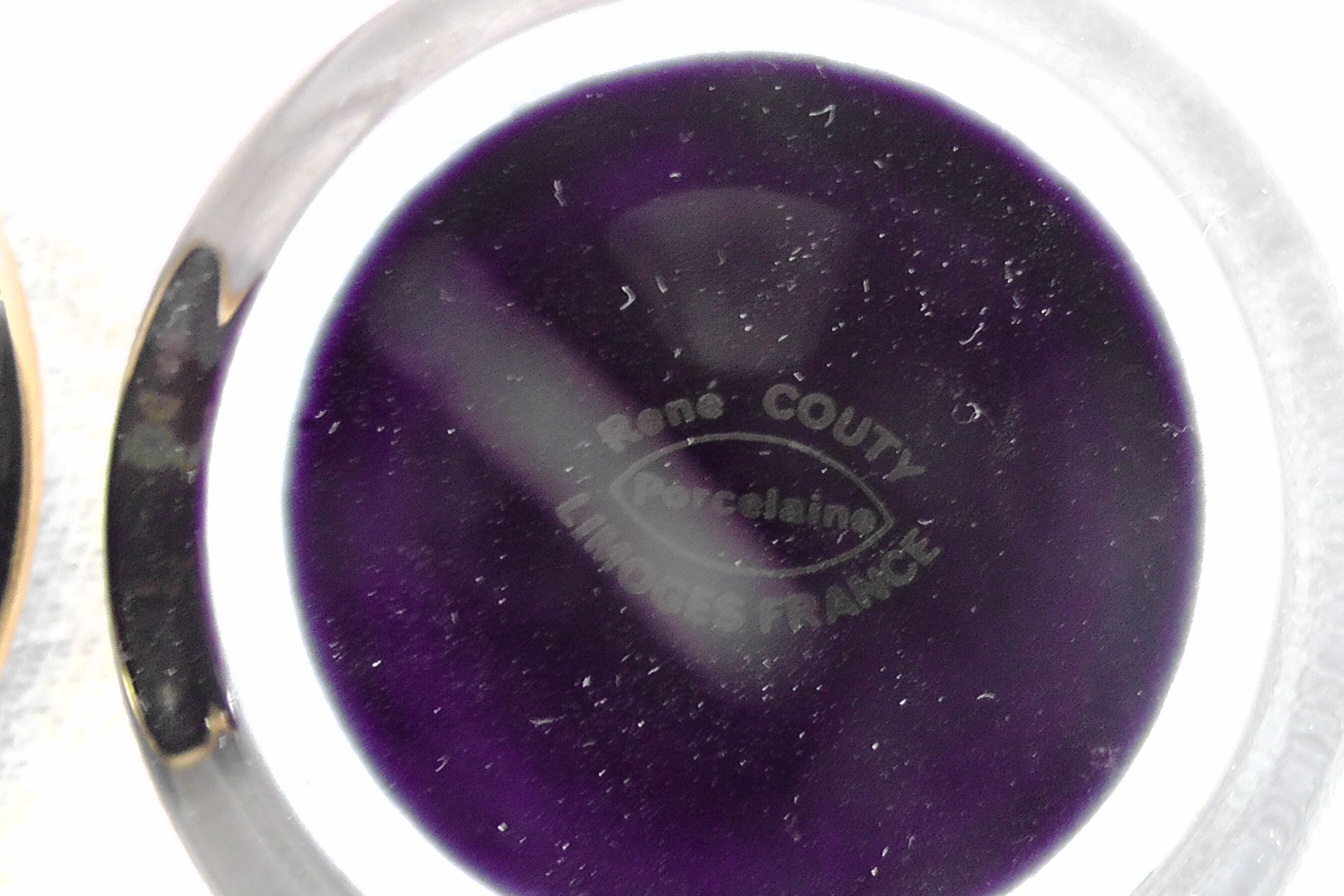 Bonbonnière Limoge porcelain René Couty