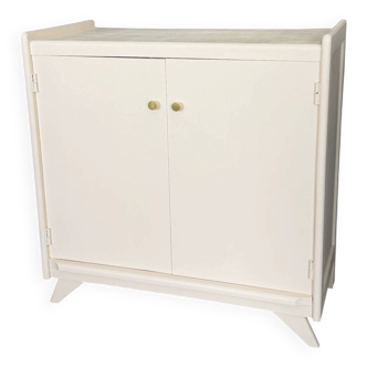 Vintage compass leg chest of drawers