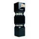Murano glass vase Sommerso black by Pagnin & Bon, Italy, 1960s