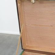 Large Antique Travel Trunk / Coffee Table from the Early 1900s with Handles