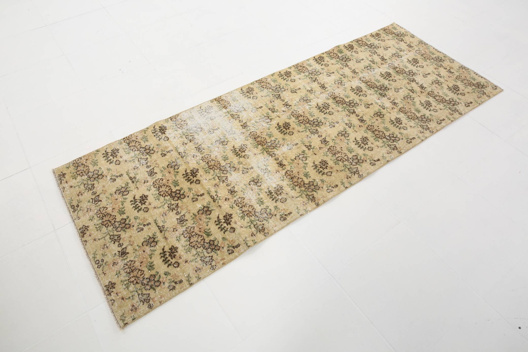 Antique Vintage Runner Rug, 86x230Cm SK 5248
