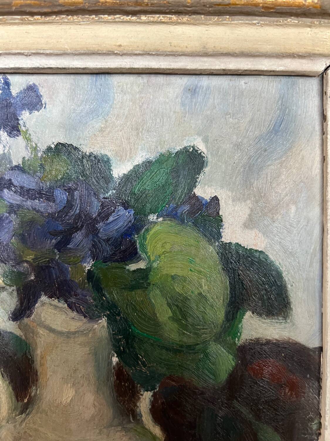 Antique still life painting by Albert Bayer