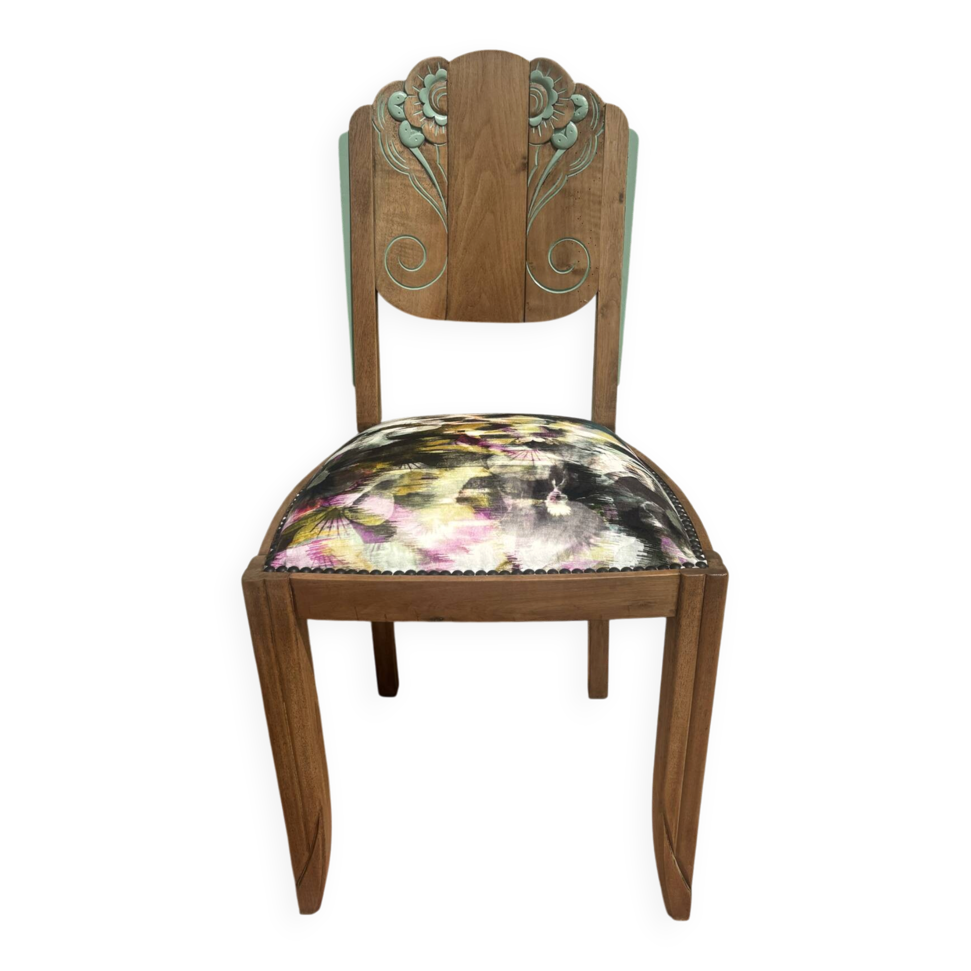 Chaise art nouveau