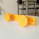 Vintage 80s wall coat rack