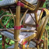 Lot de 5 fauteuils de bistrot