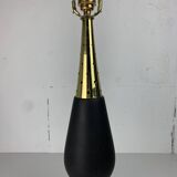 Large midcentury sputnik Stilnovo style brass table lamp, US 1950s