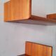 Floating wall shelves, 1960.