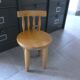 Wooden children's chair
