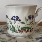 Crown Clarence English porcelain cup and dessert plate