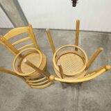 4 chaises Baumann modèle Anteuil 1986