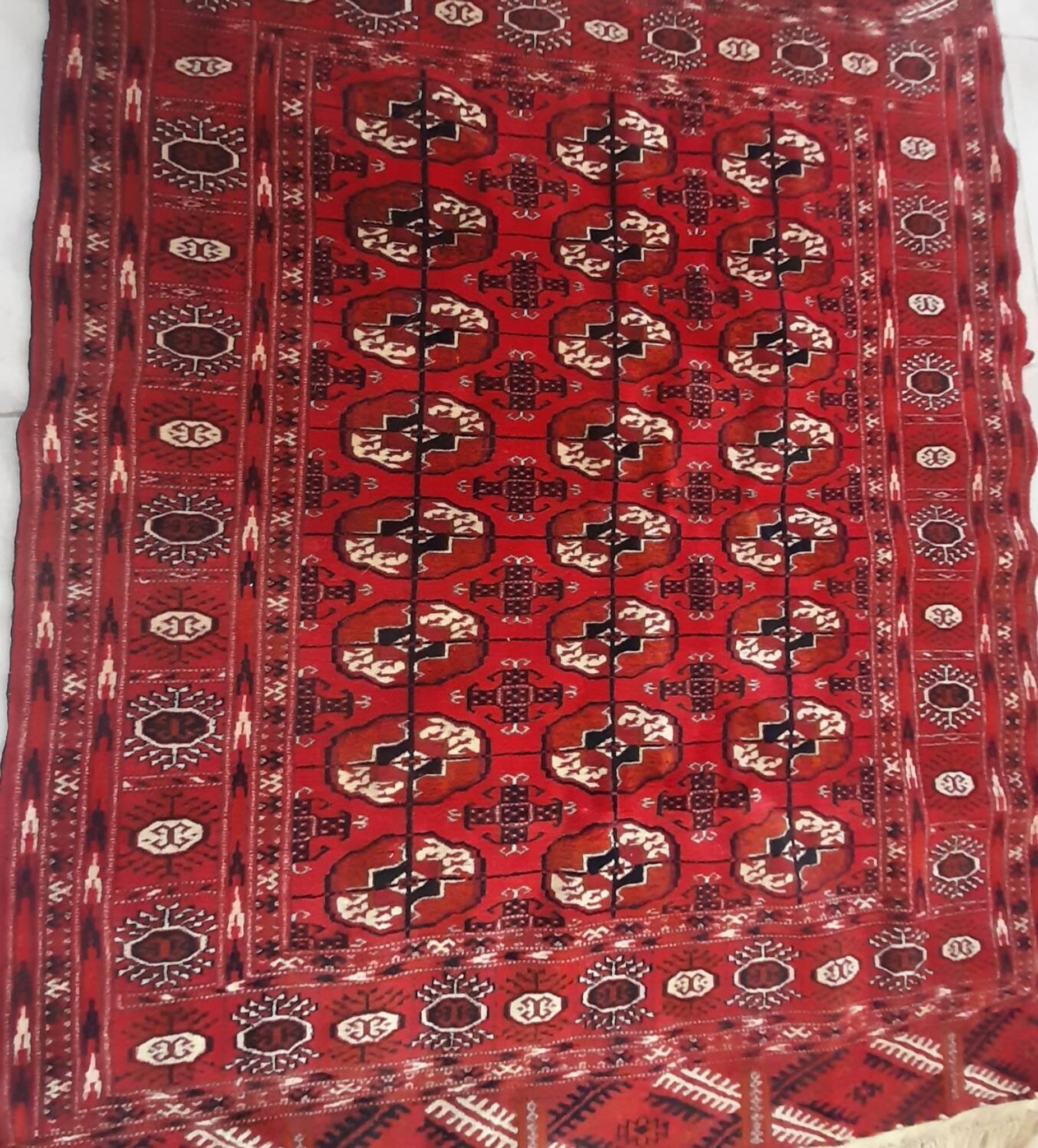 Tapis Boukhara 163x114 cm noué main