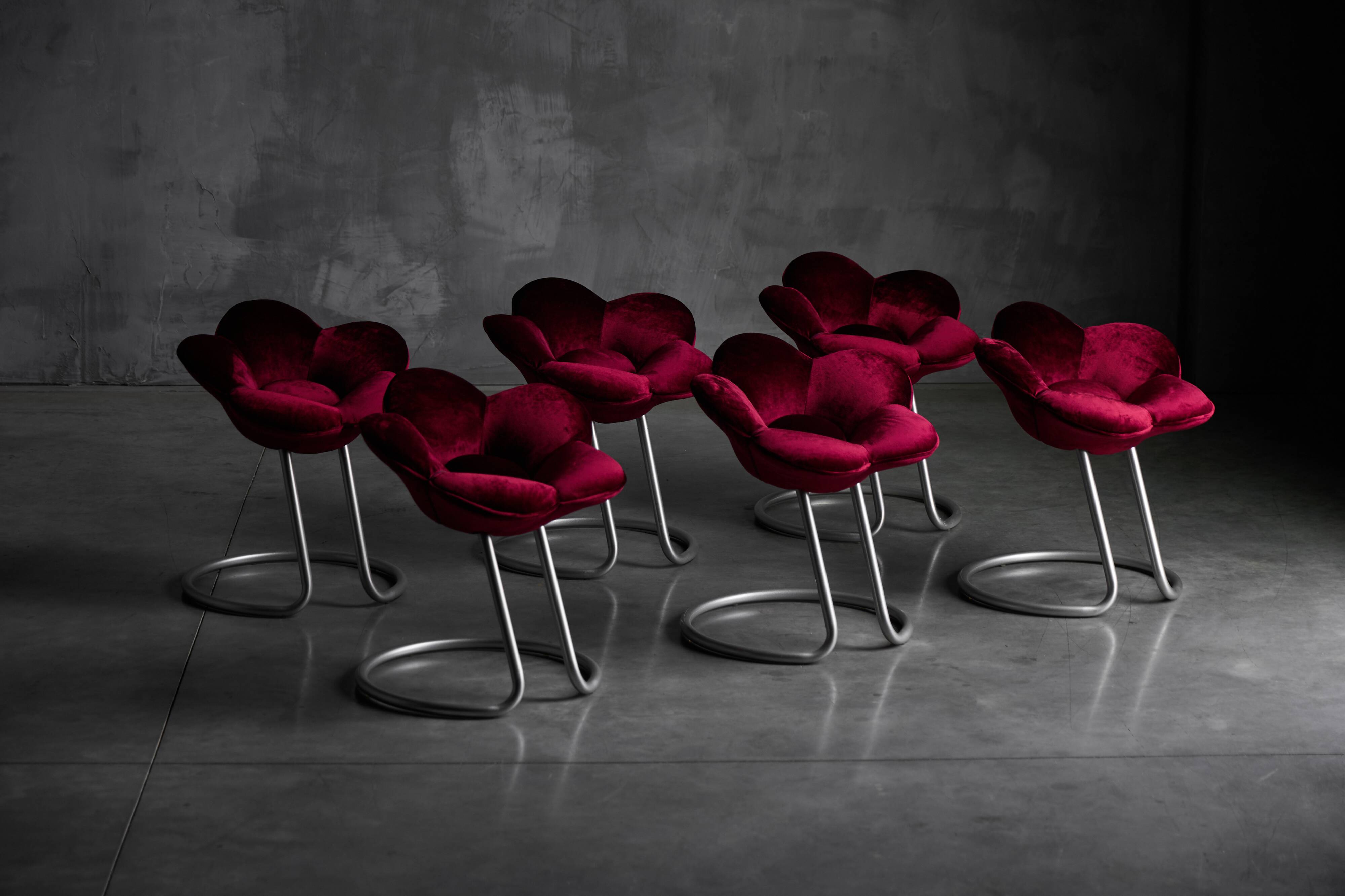 Soshun Flower Stools by Masanori Umeda for Edra, Italy, 1990s