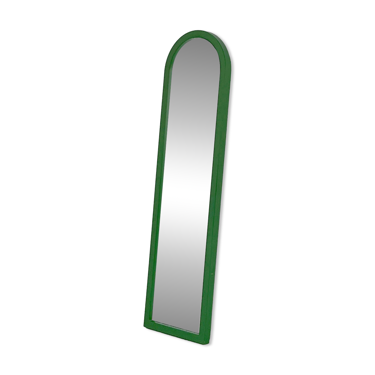 Green mirror by Anna Castelli Ferrieri for Kartell 1980