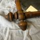 Miroir faux bambou 