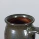 Vintage mid-century oxidised pottery vase