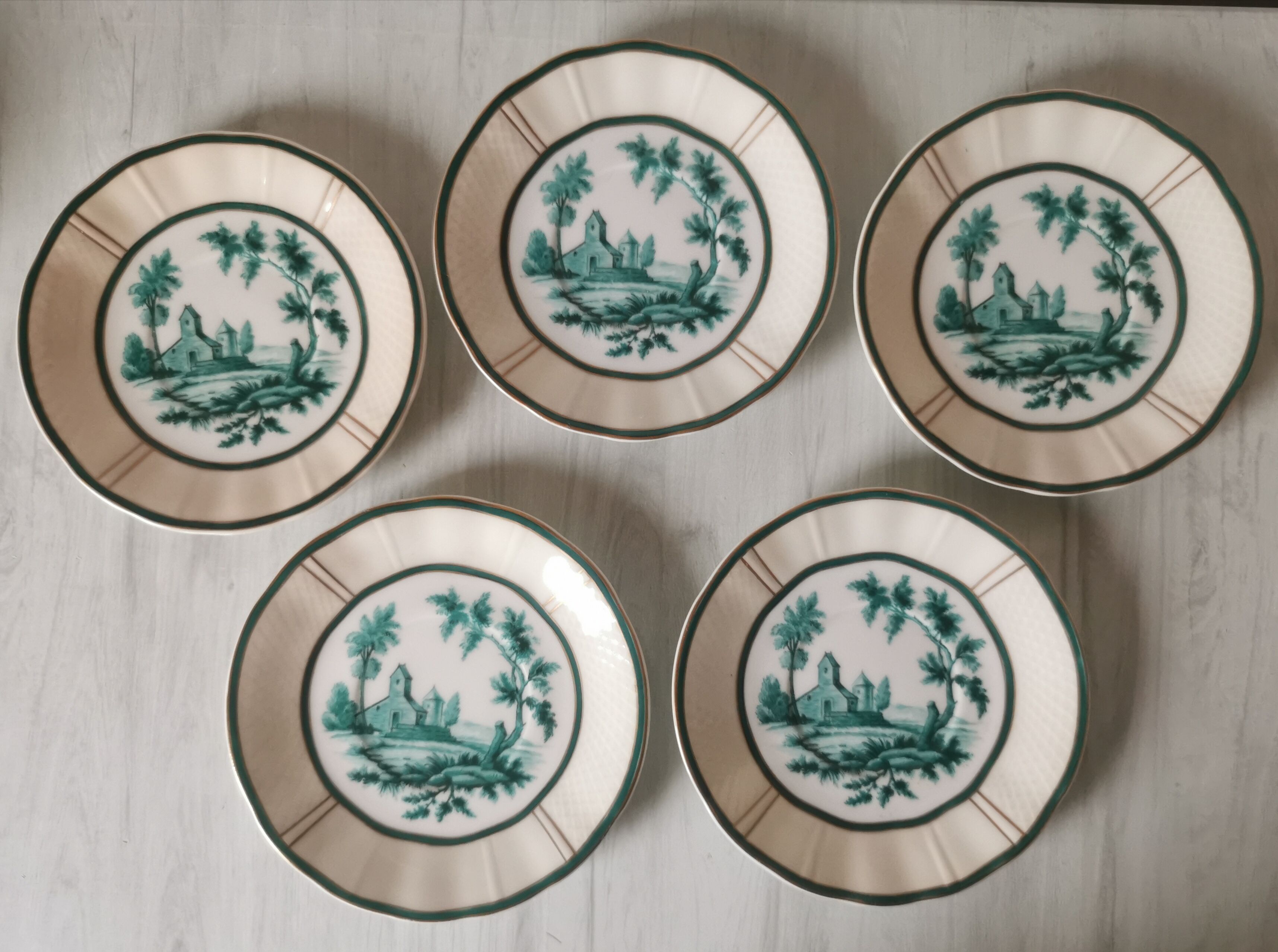 Dessert service and coffee Bernardaud Limoges