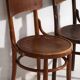 Antique bentwood dining chairs (circa 1920). Set of 4