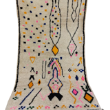 Handmade moroccan berber carpet 263 x 156 cm