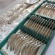 Silver-plated fish service by Ravinet d'Enfert