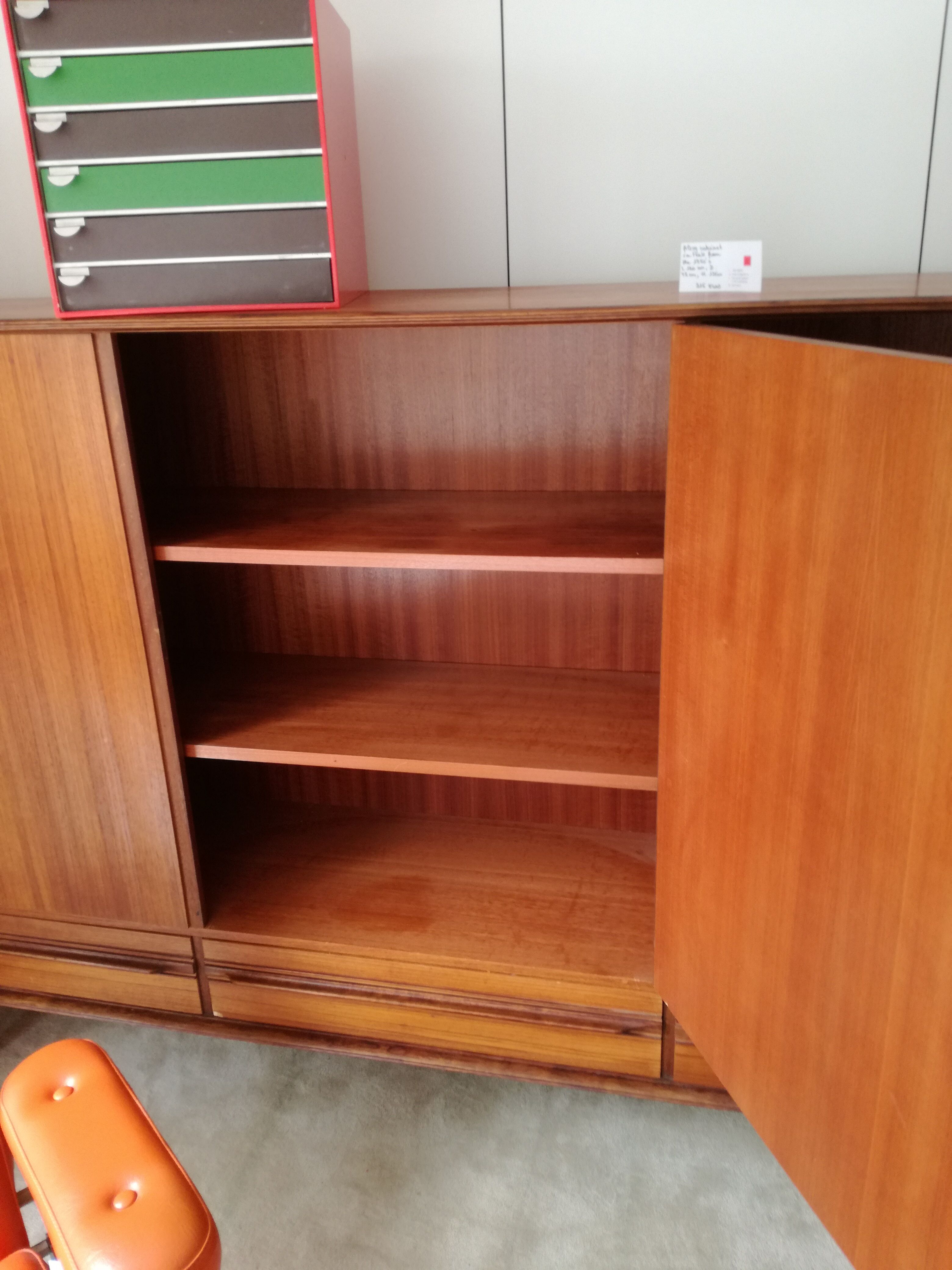 Furnished in teak 50s