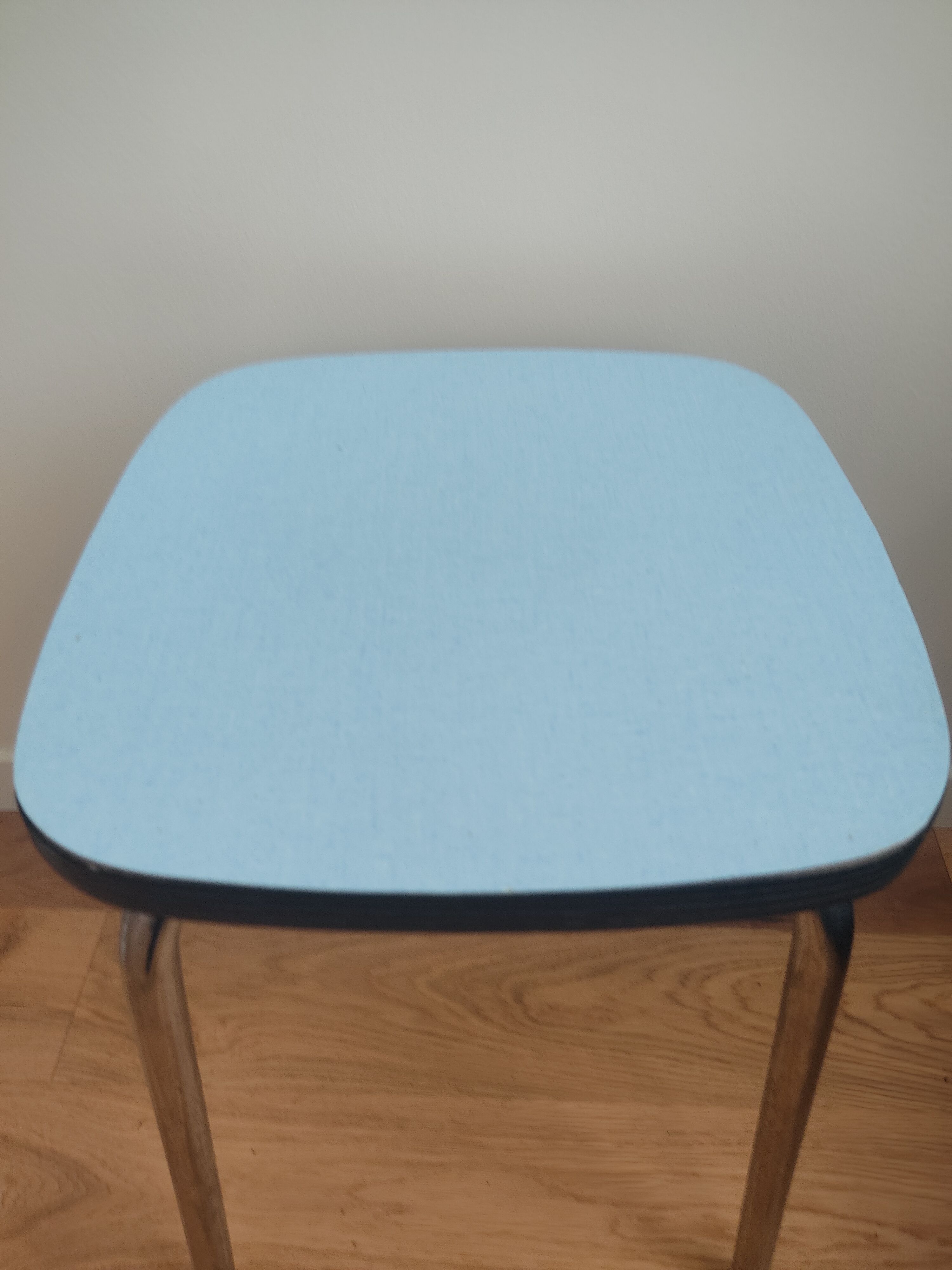Azure formica stool
