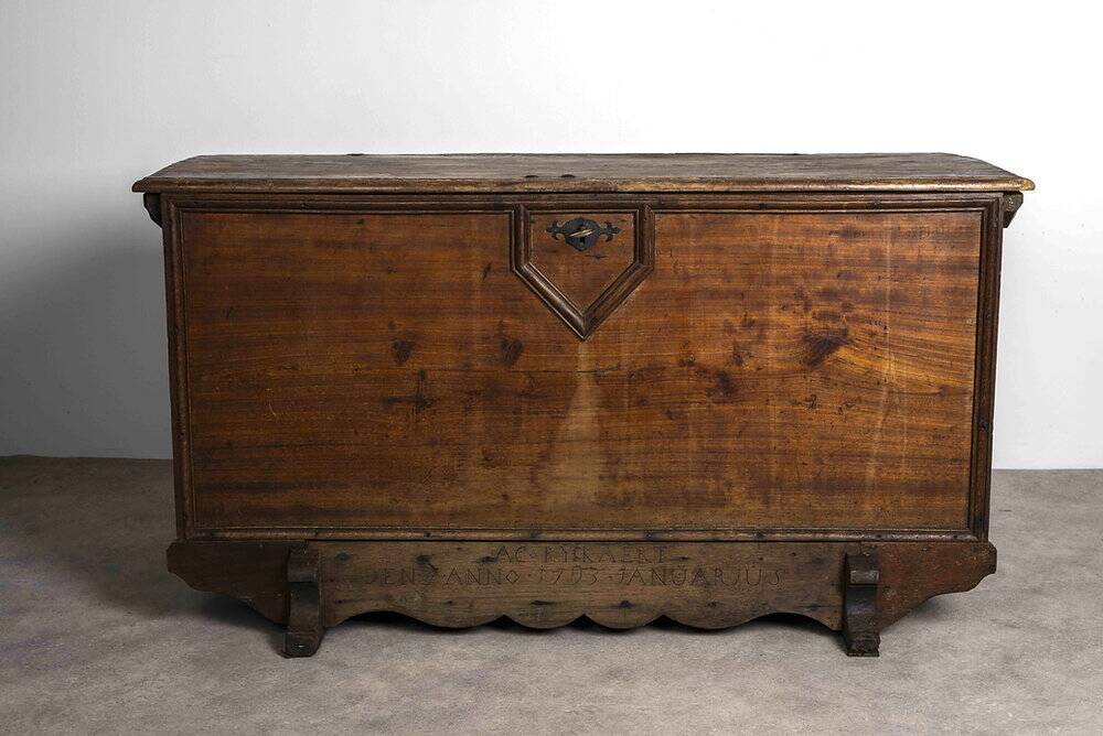 Old wooden chest