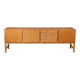 Oak and oak veneer sideboard. 1960s/70s.