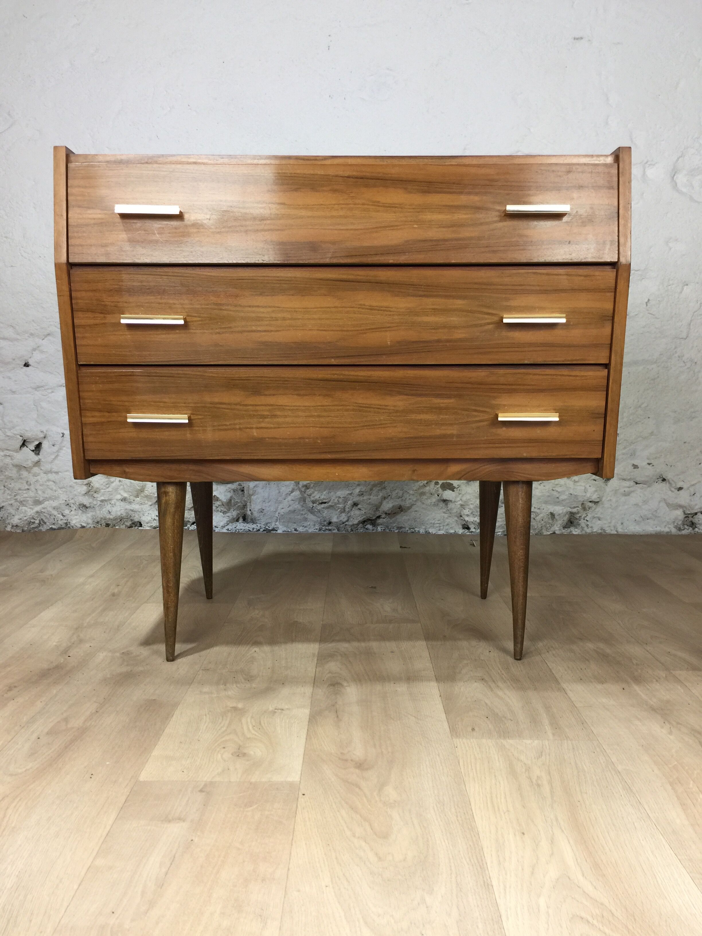 Chest of drawers 3 drawers 60s