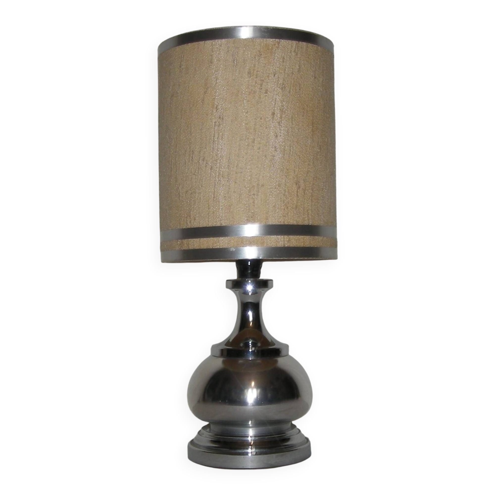 Lampe en aluminium des années 70