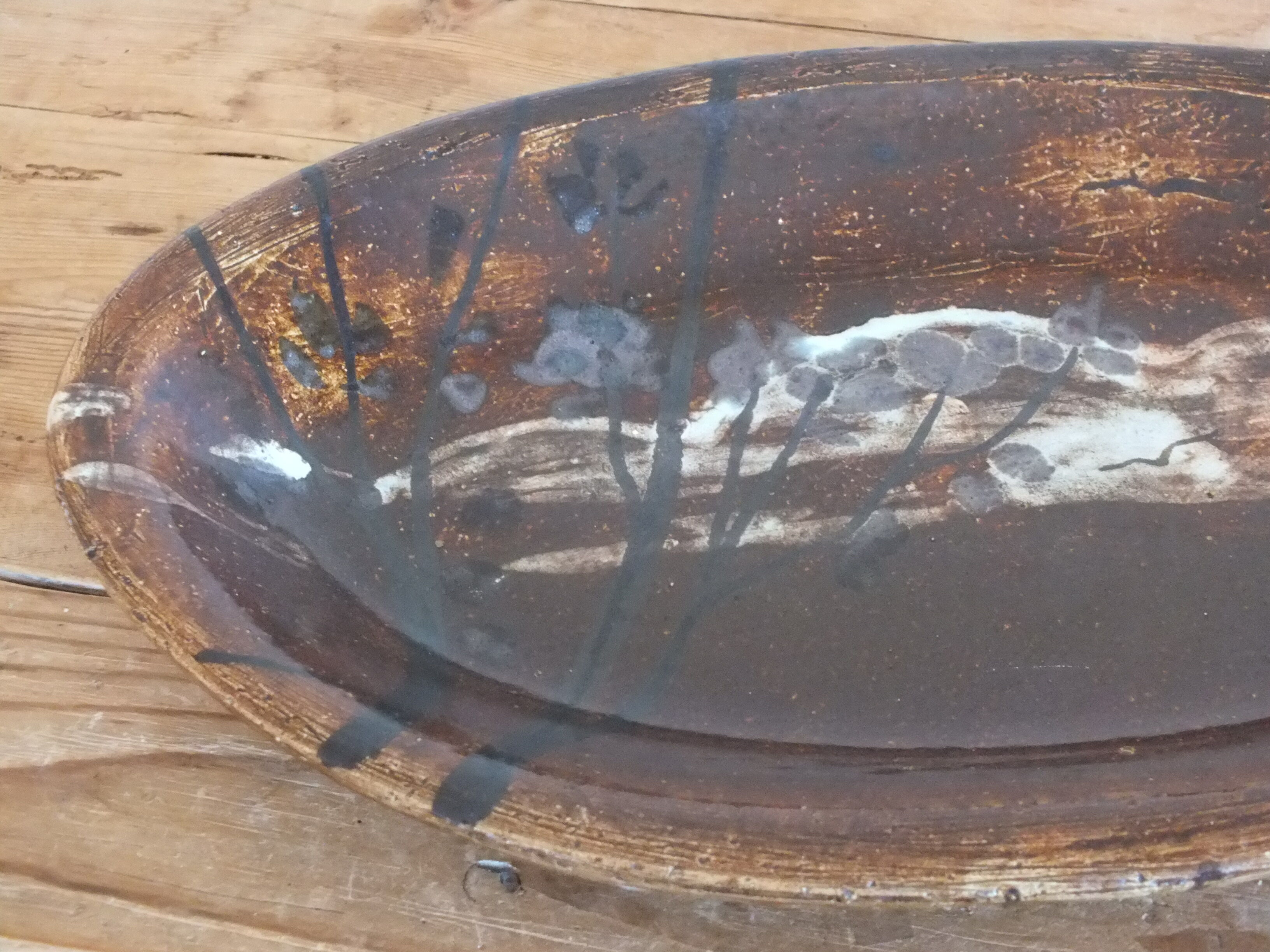 Decorative dish le trident vallauris