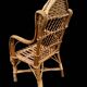 1950s Rattan Child's Armchair