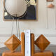 Brutalist bookends