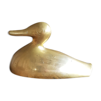 Duck brass sleek design 1970
