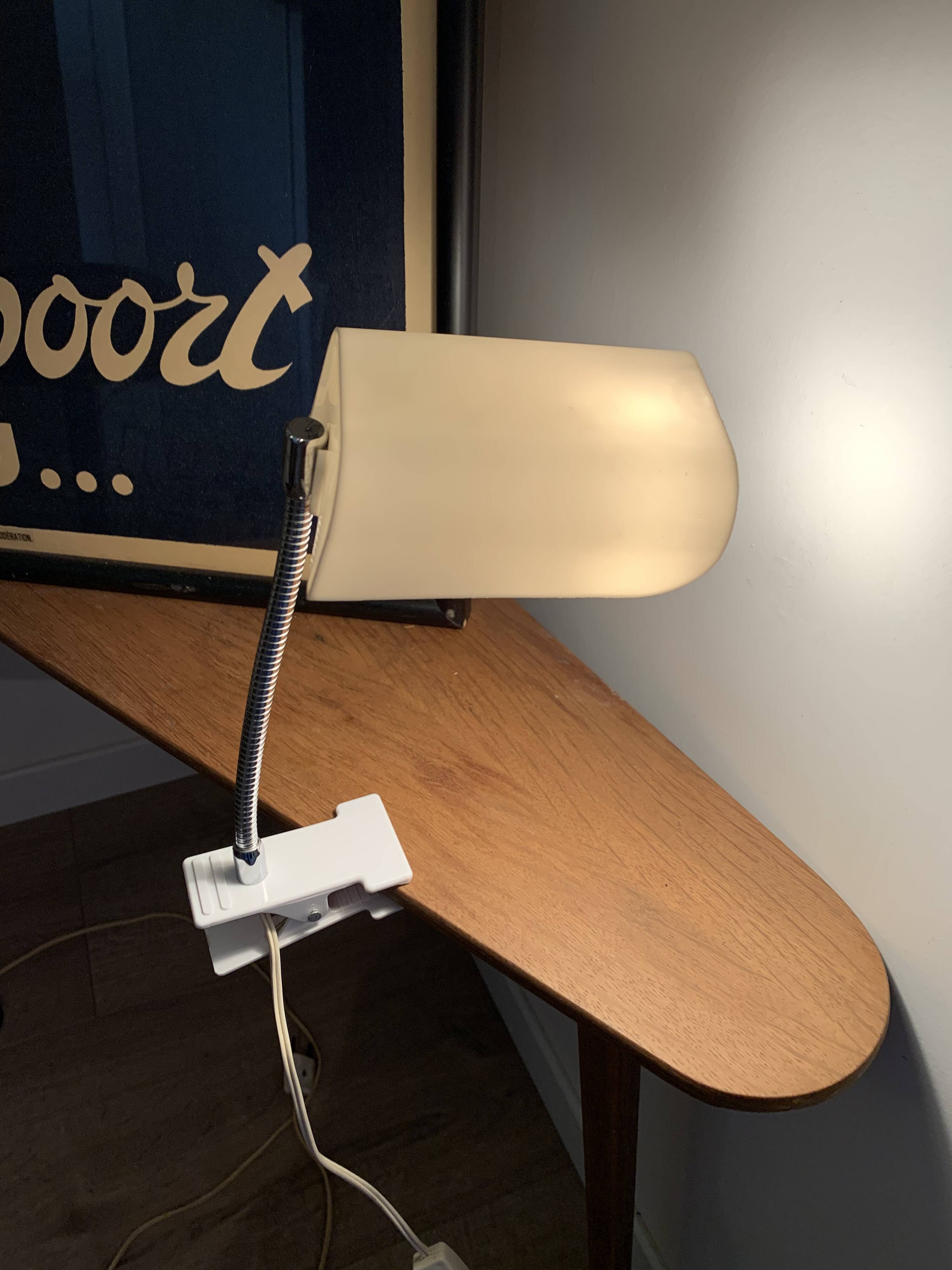 Vintage clip lamp 1970