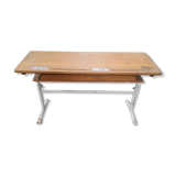 School table adjustable leg