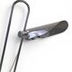 Italian chrome Space Age floor lamp attributed to Goffredo Reggiani.