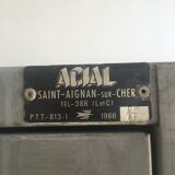 Old vintage industrial cloakroom