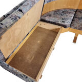 Corner sofa by Ludvik Volak for Drevopodnik Holesov 1960s