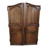 Paire de porte d'armoire ancienne