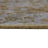 Hand-knotted persian vintage 1970s 250 cm x 333 cm purple wool carpet