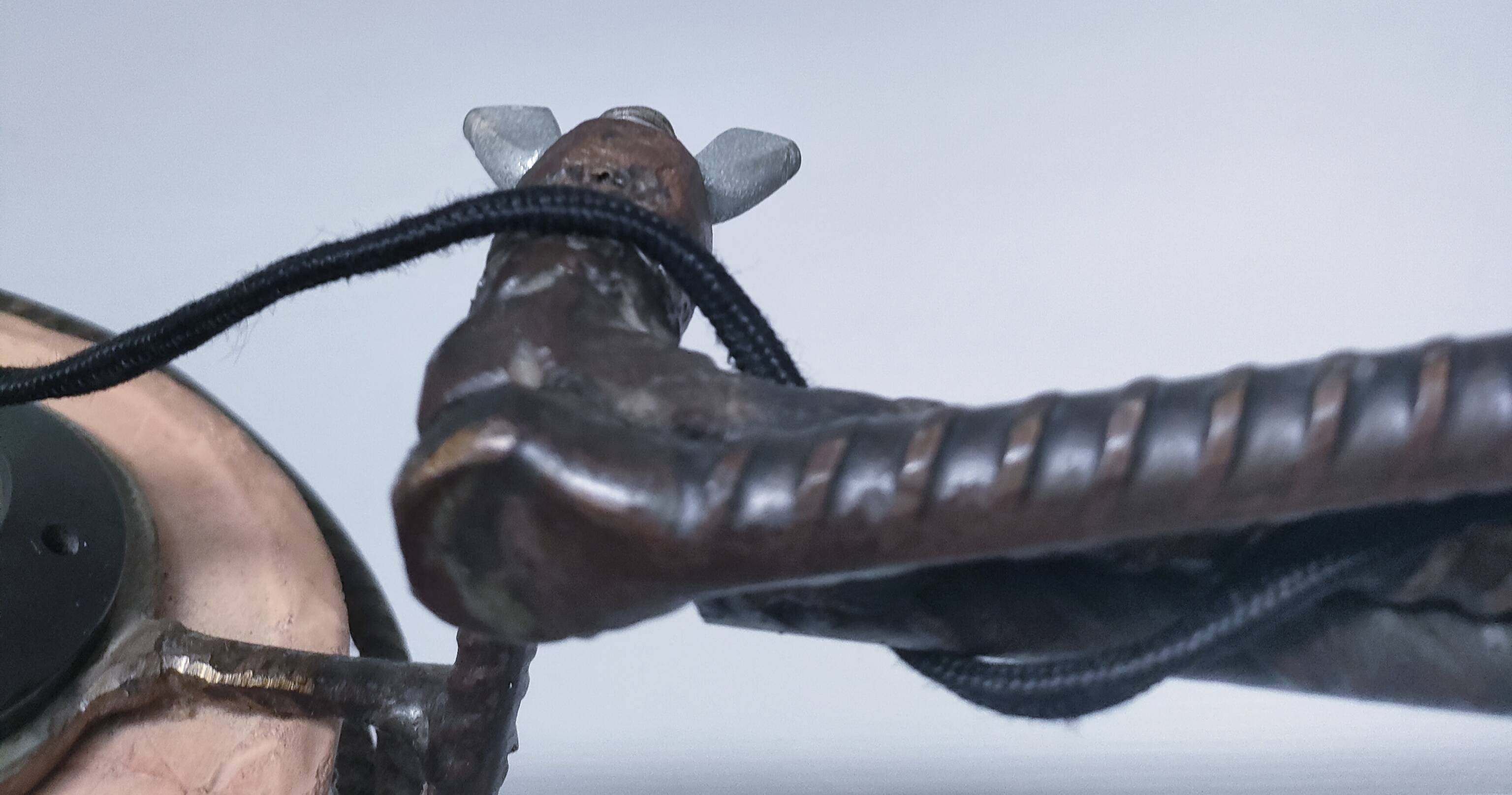 Ceramic metal design articulated lamp