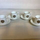 Four small cups Field Haviland Limoges
