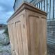 Parisian wardrobe / vintage wardrobe in raw wood