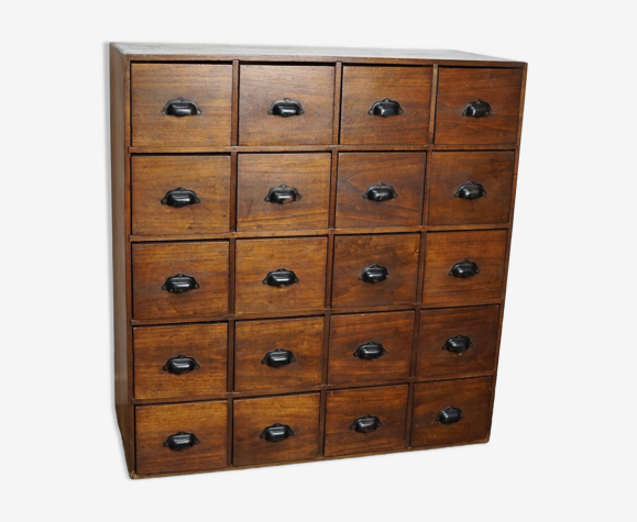 Armoire d’apothicaire fruitier, vers les années 1950