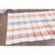 Vintage Turkish Hand-Knotted Wool Cotton White Kilim Runner Rug 107x254