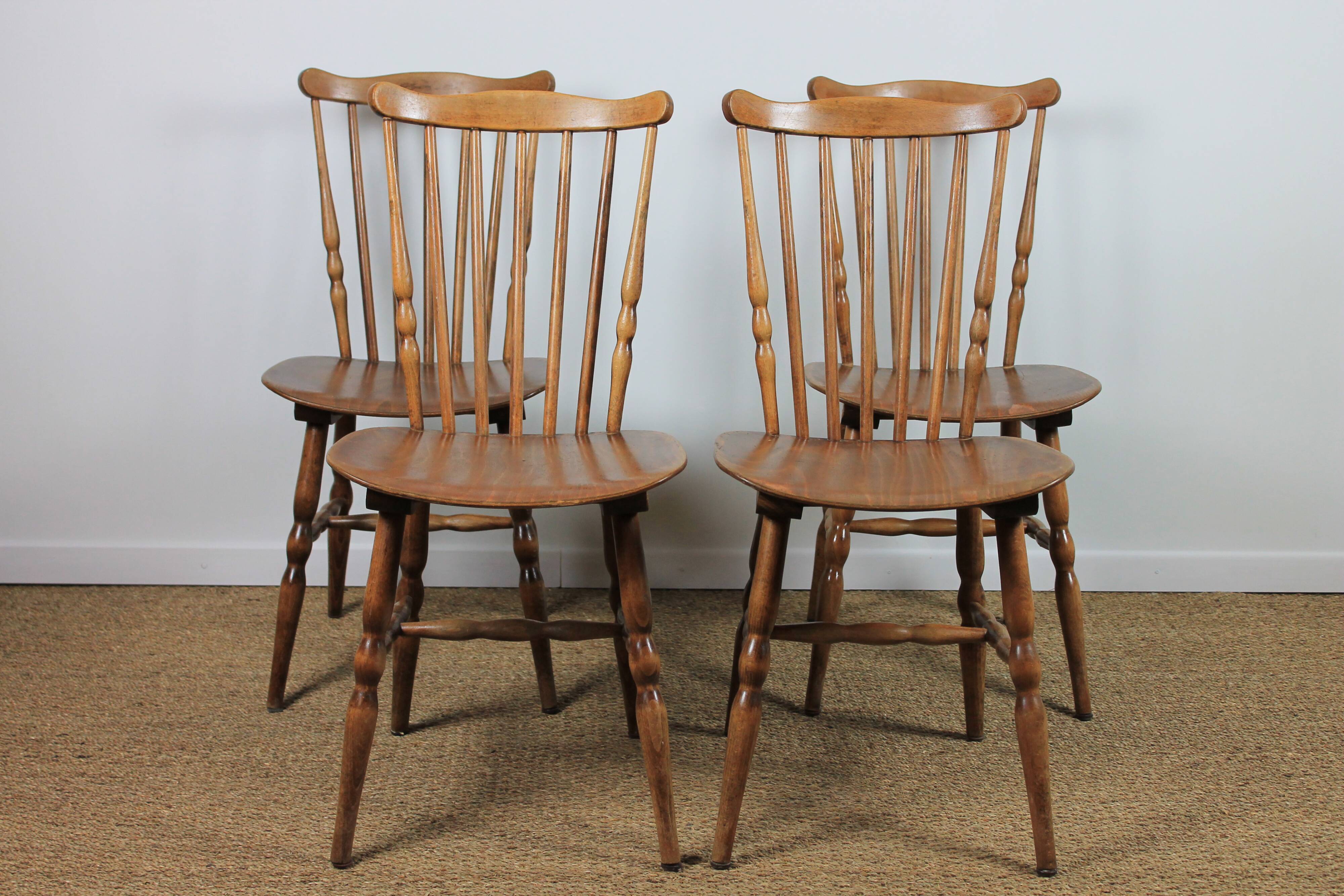 Suite de 4 chaises Baumann Tacoma